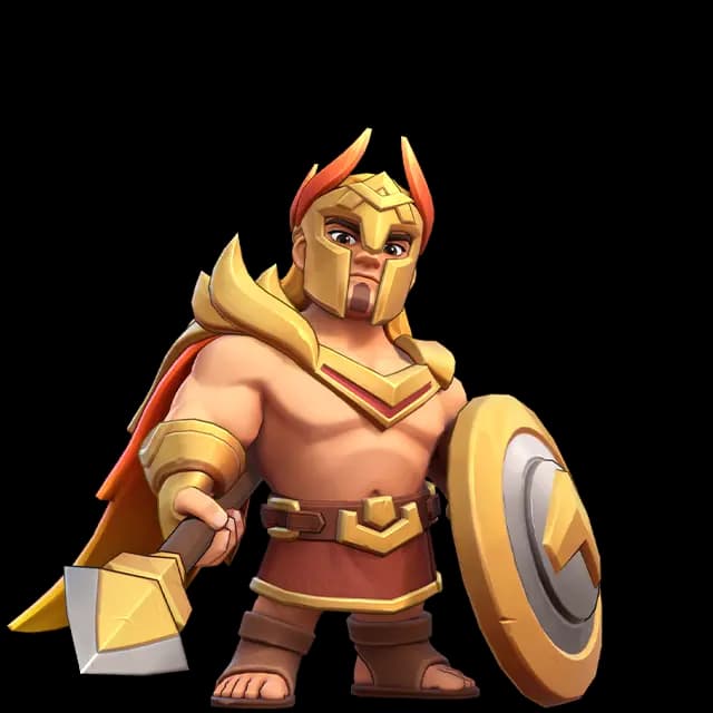 Alcar full artwork — Kingshot Infantry hero
