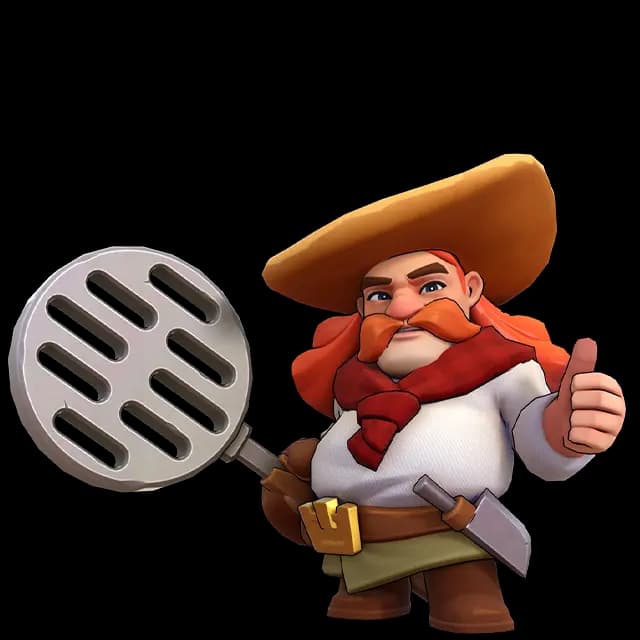 Gordon full artwork — Kingshot Cavalry hero