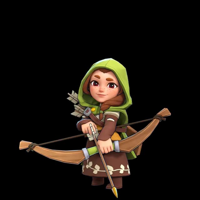 Olive full artwork — Kingshot Archer hero