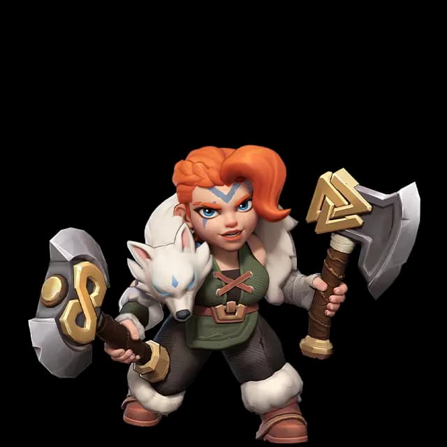 Thrud full artwork — Kingshot Cavalry hero