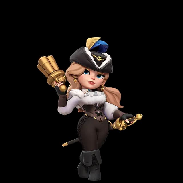 Vivian full artwork — Kingshot Archer hero